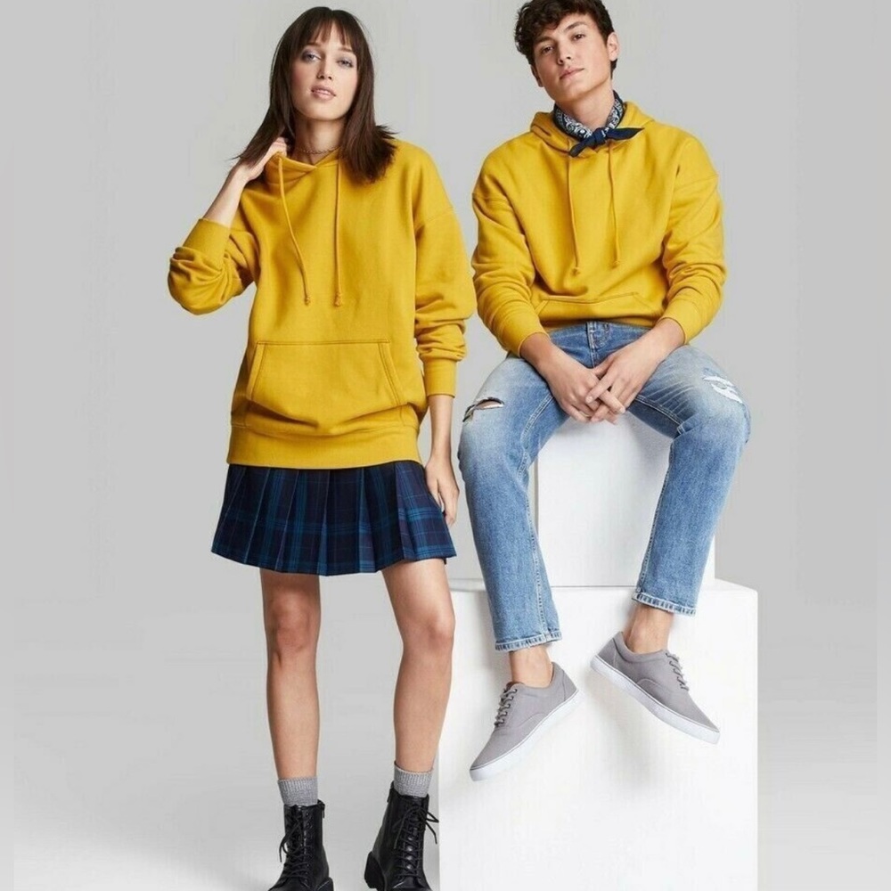 Wild fable Mustard Yellow Hoodie Women’s NWT